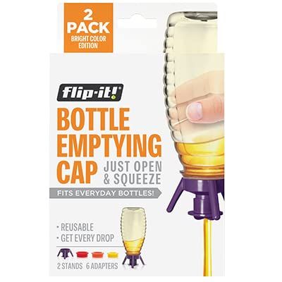 Flip It Cap Empties Bottles Upside Down Shark Tank Season 10