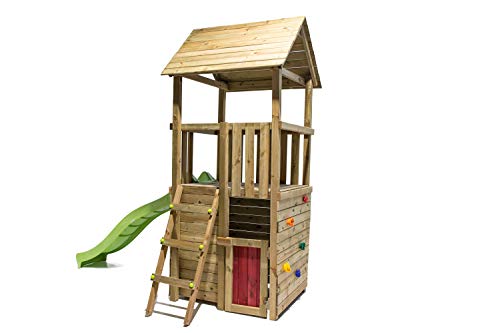Un parque infantil casero
