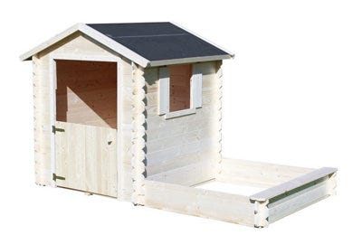 Casita con huerto