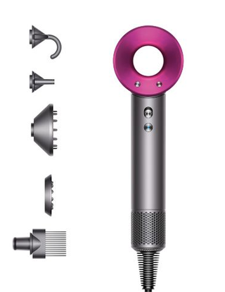 Hair Dryer, Iron/Fuchsia, 1200W