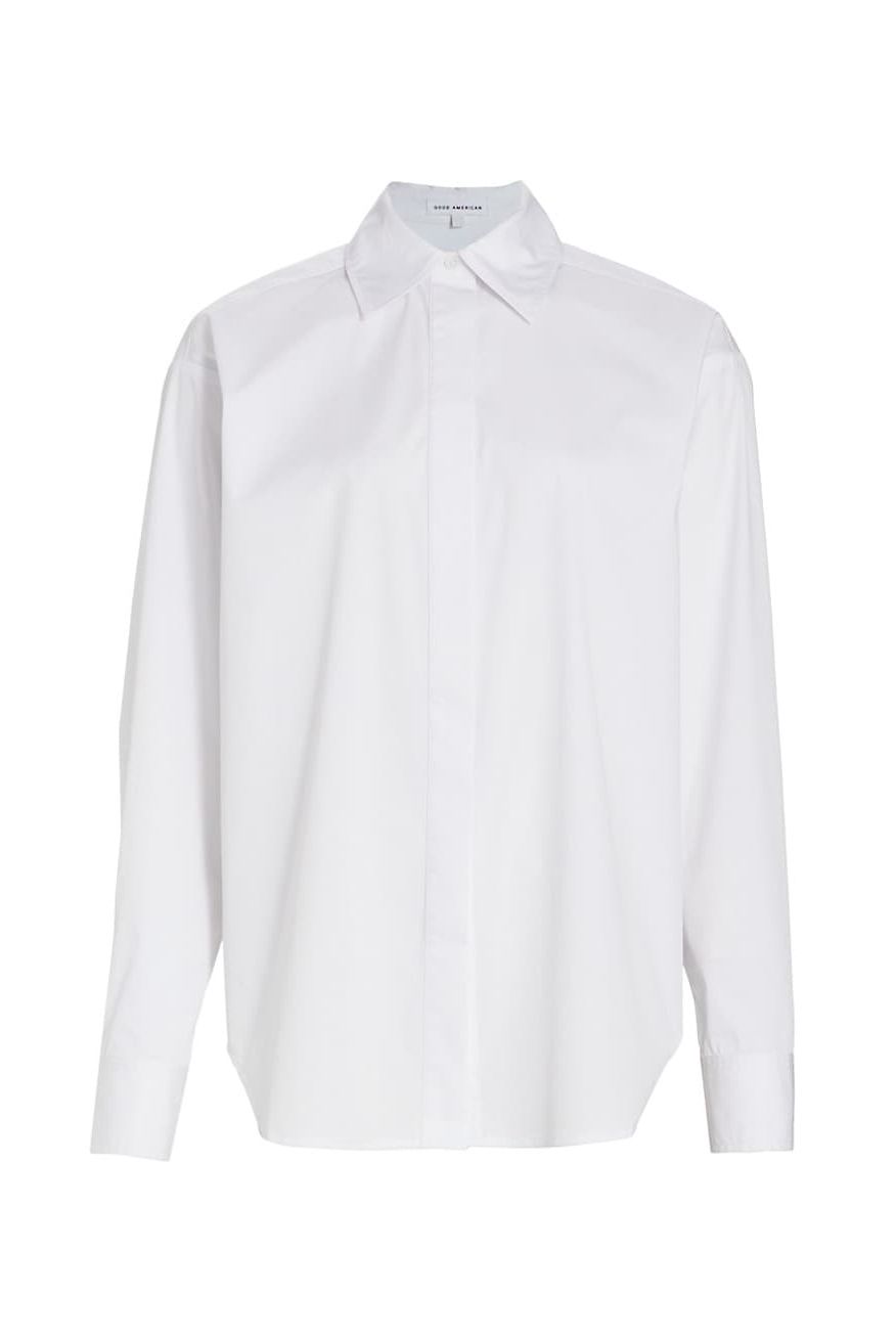 Oversized Unisex Cotton-Blend Shirt