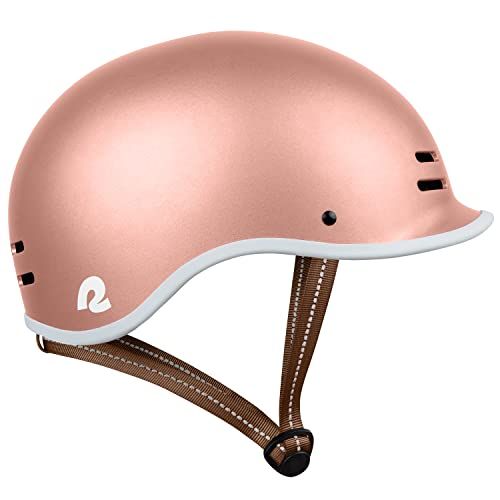 Rose Gold Bike Helmet 