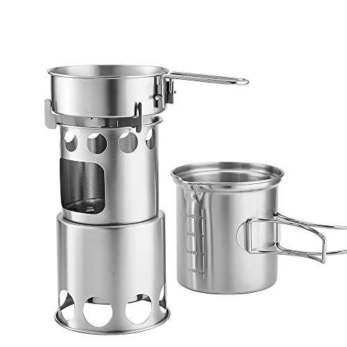 Portable Cookware Set with Stove