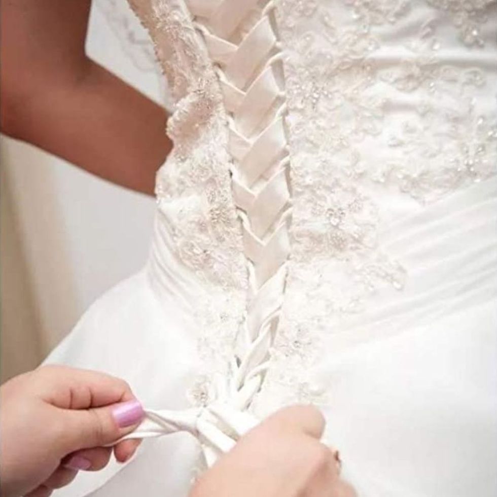 Wedding Dress Zipper Replacement Corset Kit