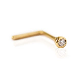 Tiny Diamond Nose Stud