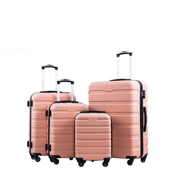 Coolife 4-Piece Luggage Set