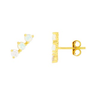 Opal Climber Studs