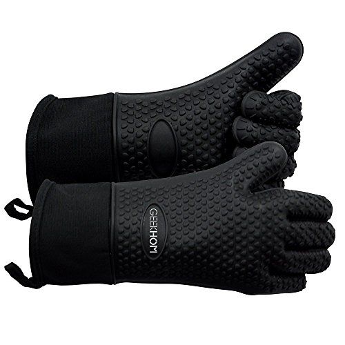 Grill Zone Silicone Grilling Gloves, Dark Gray, Fits Most, 2-Pk.