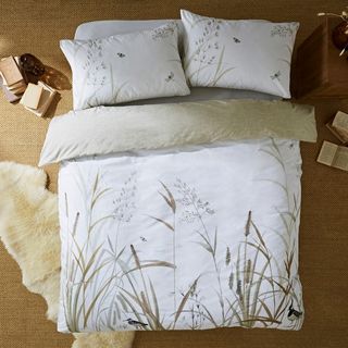 Riverbank 100% Cotton Duvet Cover and Pillowcase Set