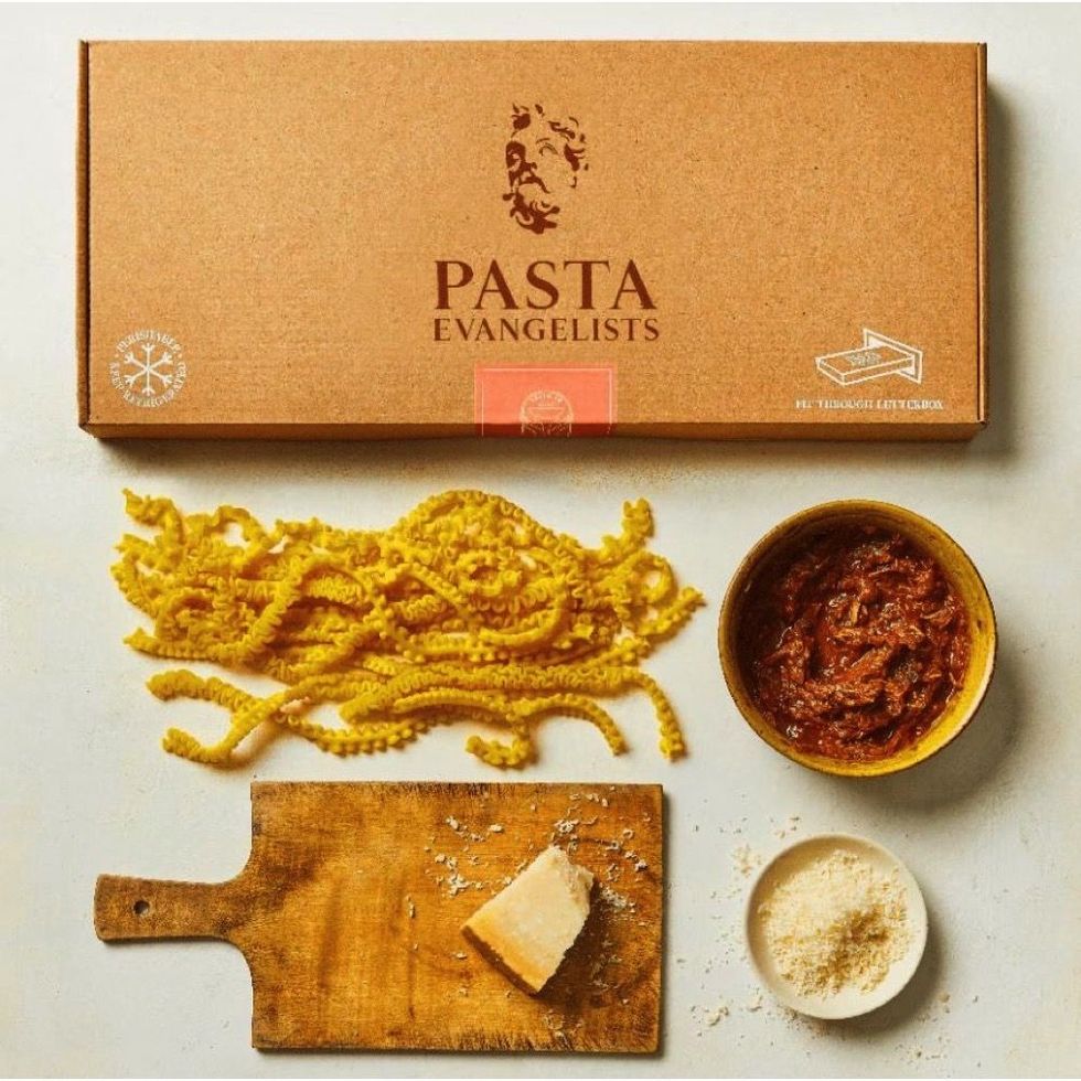 Pasta Evangelists, £10 for 1 recipe, for 2 people