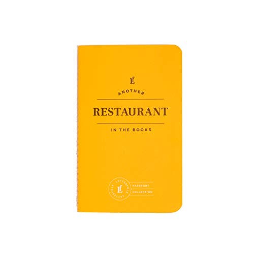Letterfolk Restaurant Passport Journal