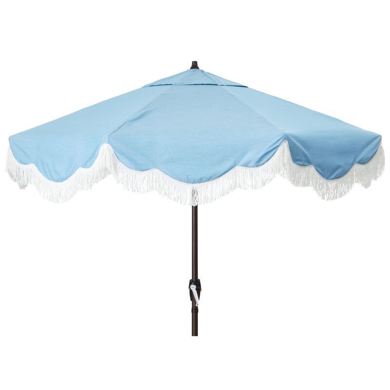 Cloud Fringe Patio Umbrella