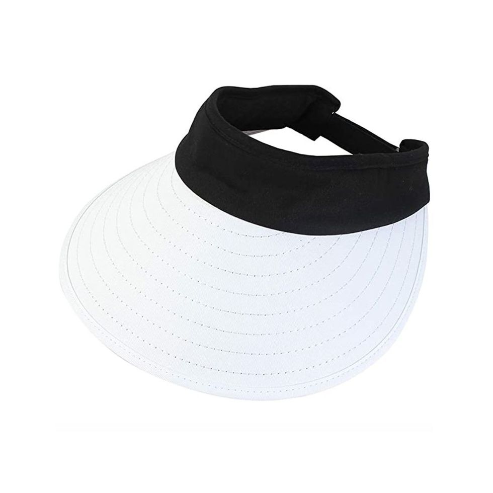 Women Wide Brim Sun Protection Foldable Beach Safari Hat UPF Black Hat