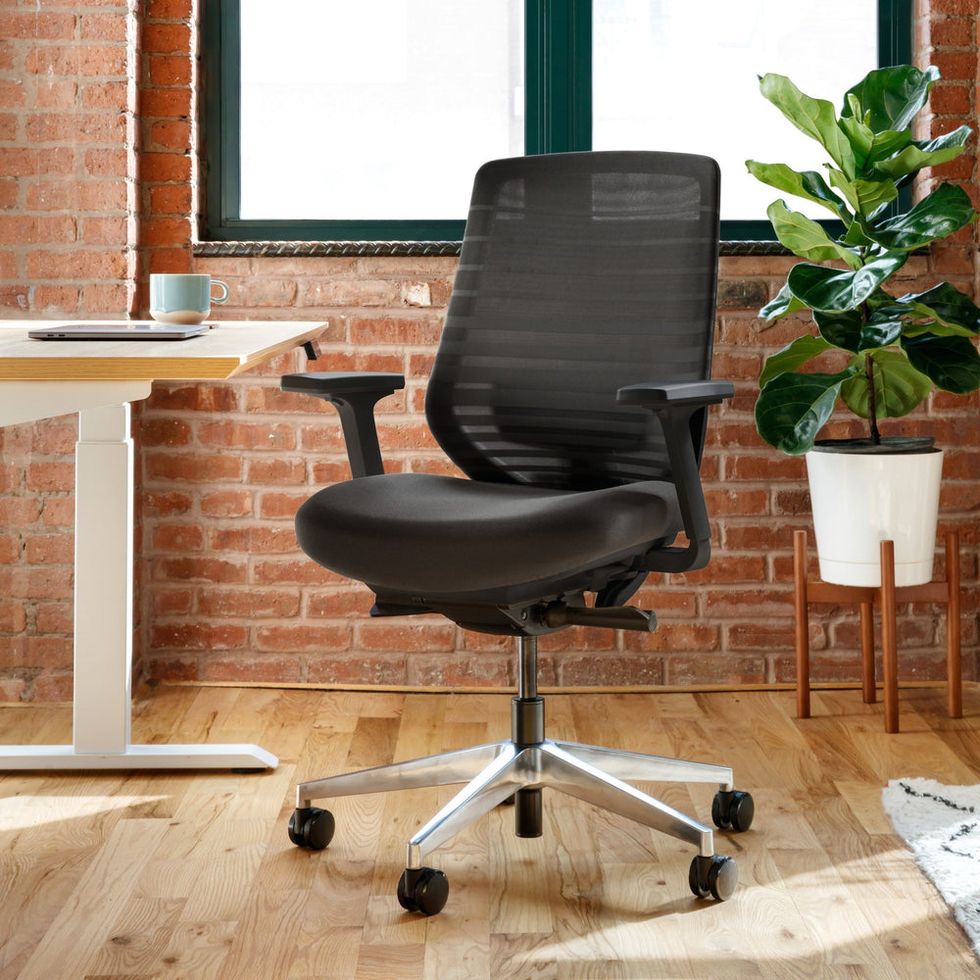  BestOffice Ergonomic Office 400lbs Wide Seat Executive Desk  Lumbar Support Adjustable Armrest Headrest High Back Mesh Computer Rolling  Swivel Task Chair(Black) : Home & Kitchen