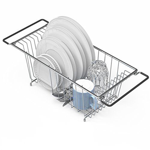 HERJOY Dish Drying Rack, Detachable 2 Tier Dish Rack and Drainboard Set,  Large - Dish Racks, Facebook Marketplace