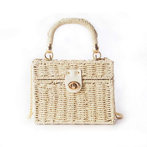 Handwoven Rattan Vintage Purse 