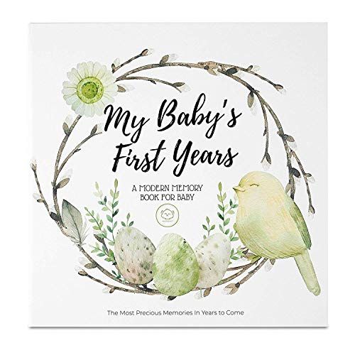 First 5 Years Baby Memory Book Journal