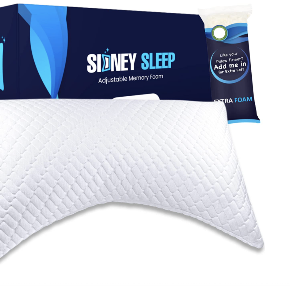 Viewstar Knee Pillow for Side Sleepers - Leg Pillow for Sleeping with 100%  Memory Foam Breathable Cover : : Home