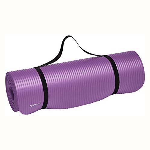 Extra Thick Exercise Yoga Mat with Carrying Strap