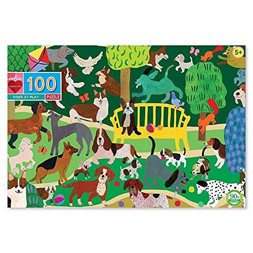 Dogs at Play 100-Piece Puzzle