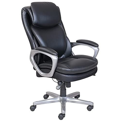 Luxury Executive Comfy Desk Computer Office Chair Adjustable Swivel  Leather UK 