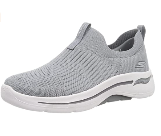 GO Walk Arch FIT-Iconic Sneaker, Gray