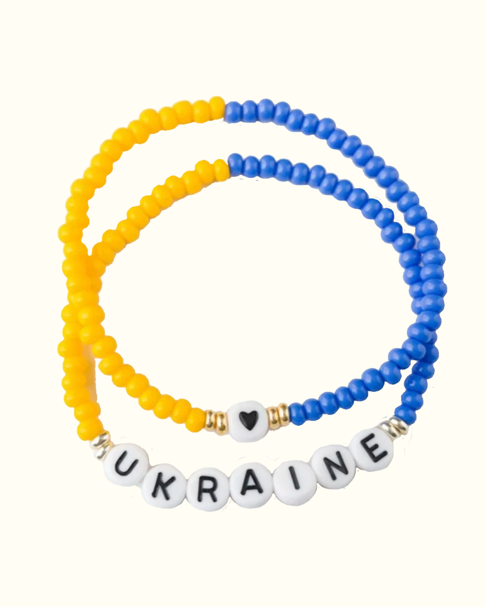 100% of Profits Donated to Support Ukraine Bracelet Ukraine