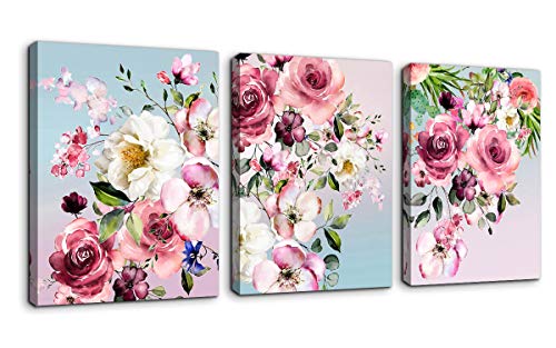 Flower Canvas Wall Art 