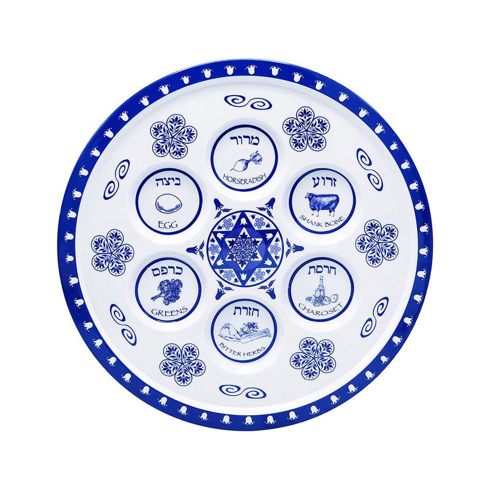 Melamine Seder Plate 