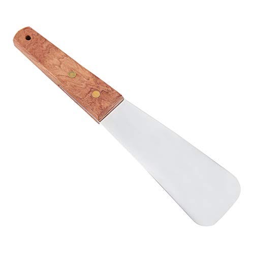 FTVOGUE Stainless Steel Ice Cream Shovel With Wooden Handle