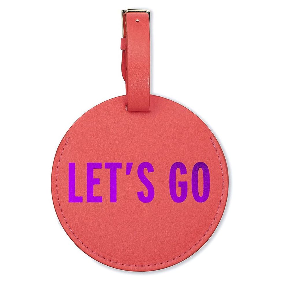 Leather Luggage Tag 