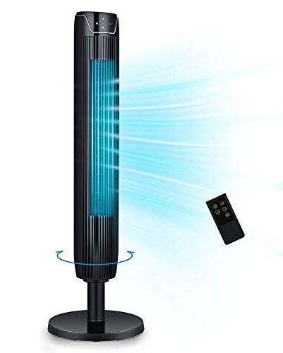 Portable Oscillating Quiet Cooling Fan 
