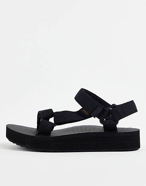 black walking sandals womens