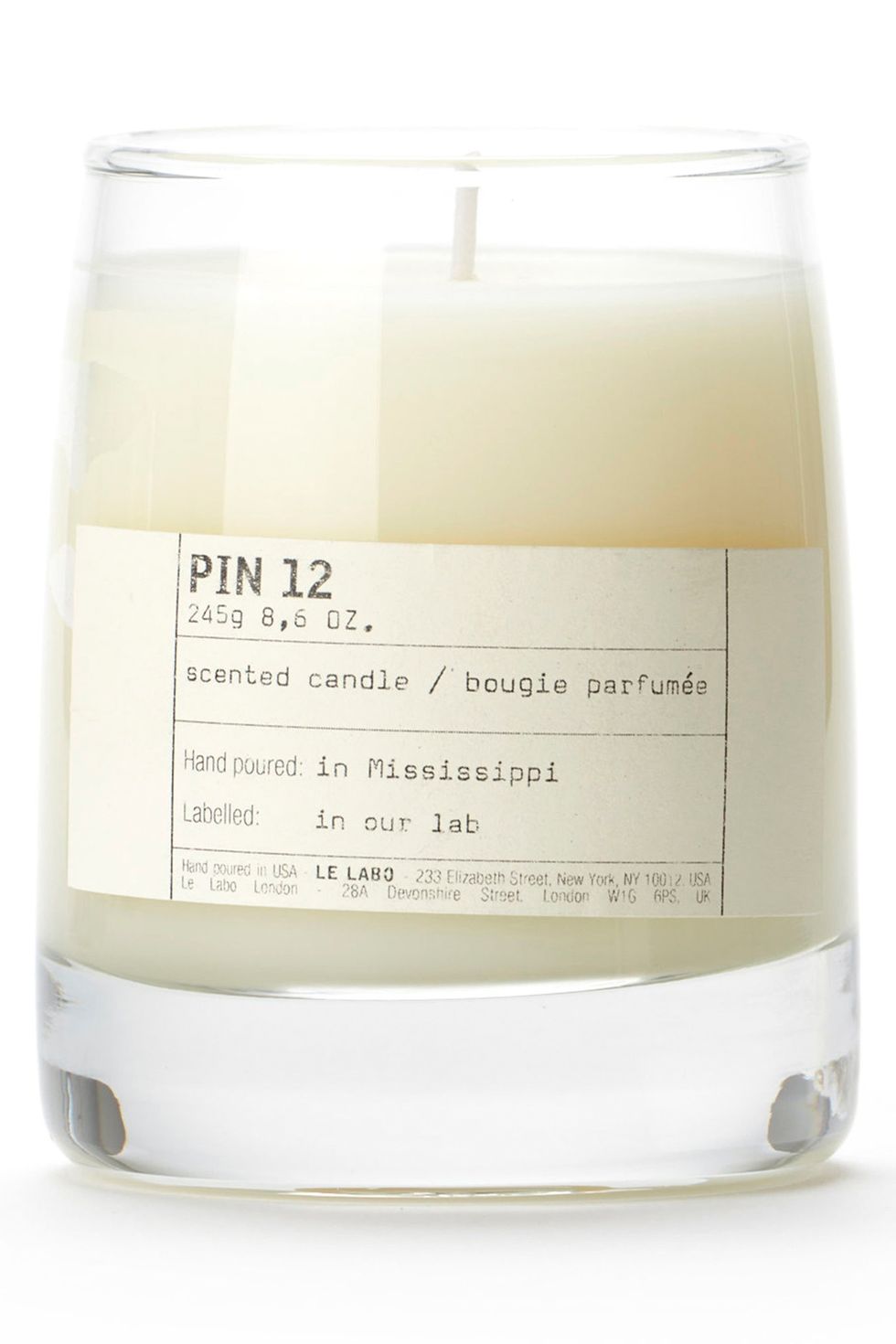 Pin 12 Classic Candle 