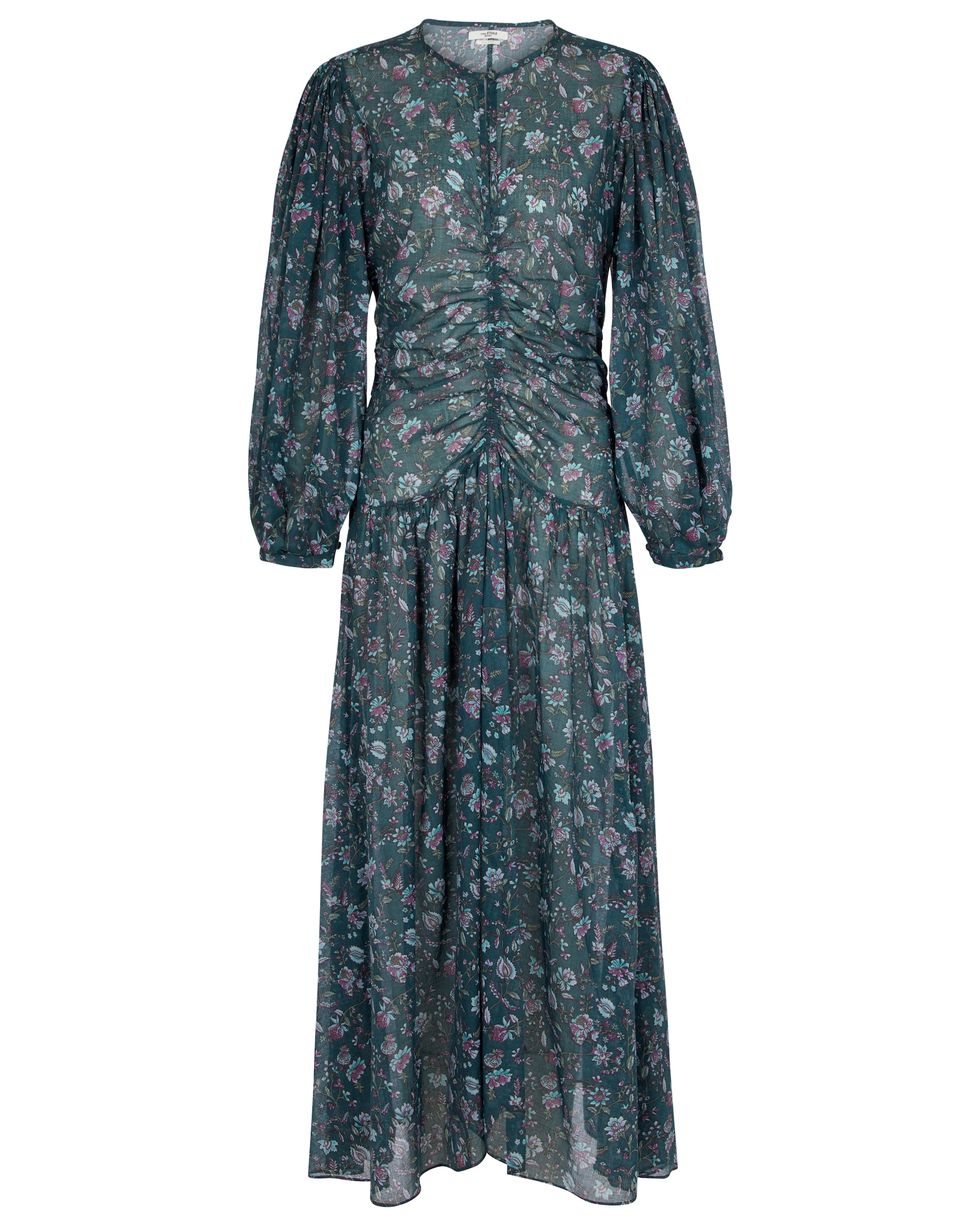 Mariana Floral Cotton Midi Dress