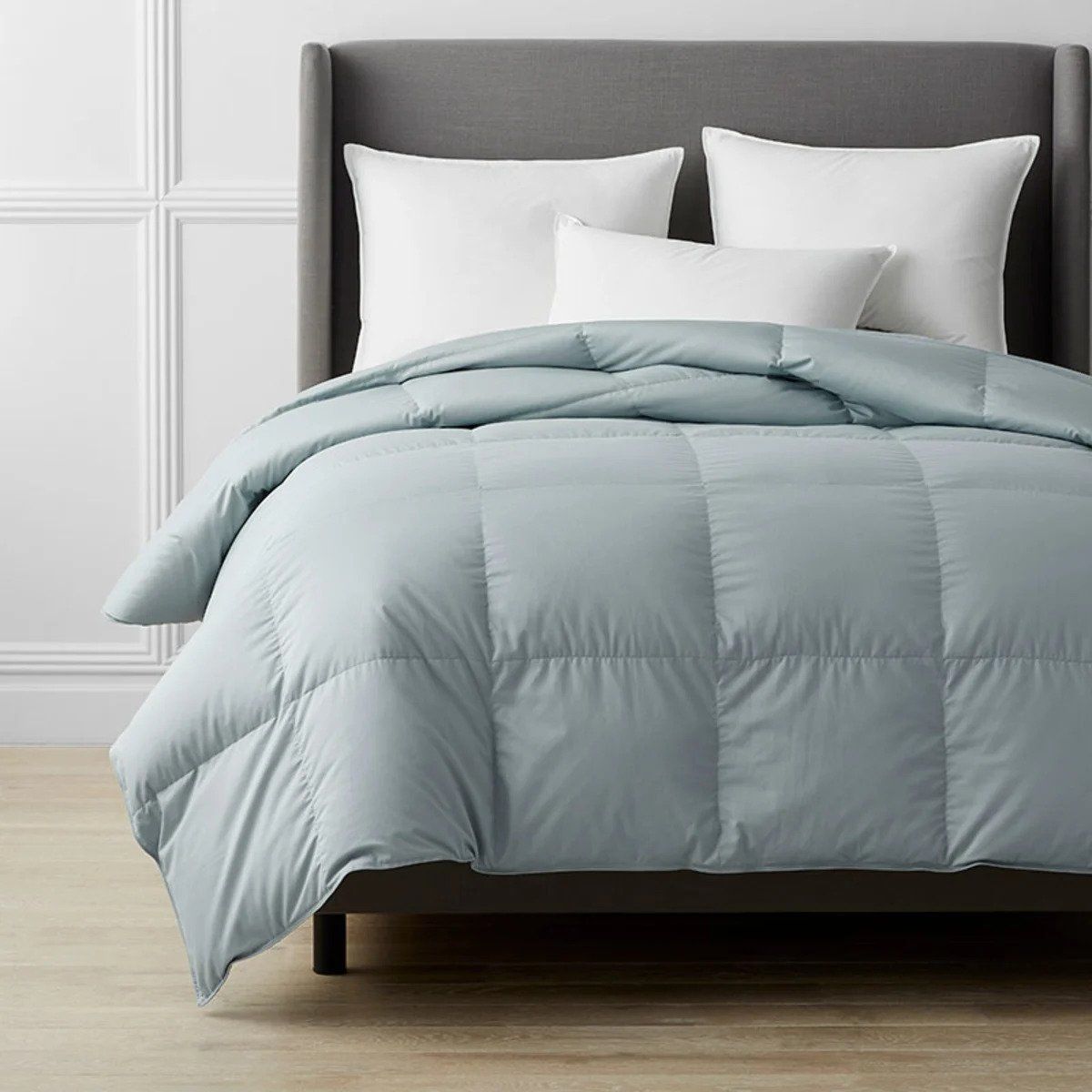 Elegant Comfort Reversible 3-Piece Comforter Set All Season Aqua/Lime Ultra Soft King Down Alternative Comforter 