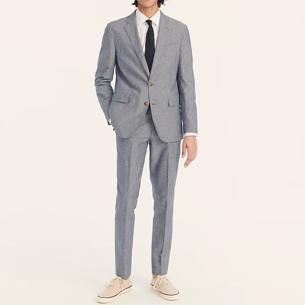 Ludlow Slim-Fit Unstructured Suit Jacket