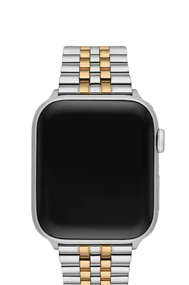 Two-Tone Stainless Steel Apple Watch Bracelet