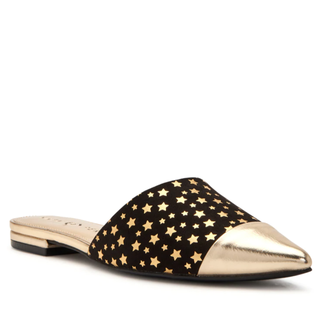 Black and Gold Mule