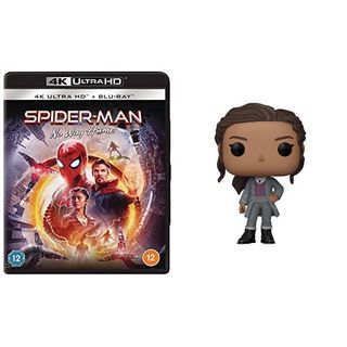 Spider-Man: No Way Home (4K UHD) and MJ Funko Pop! Shape