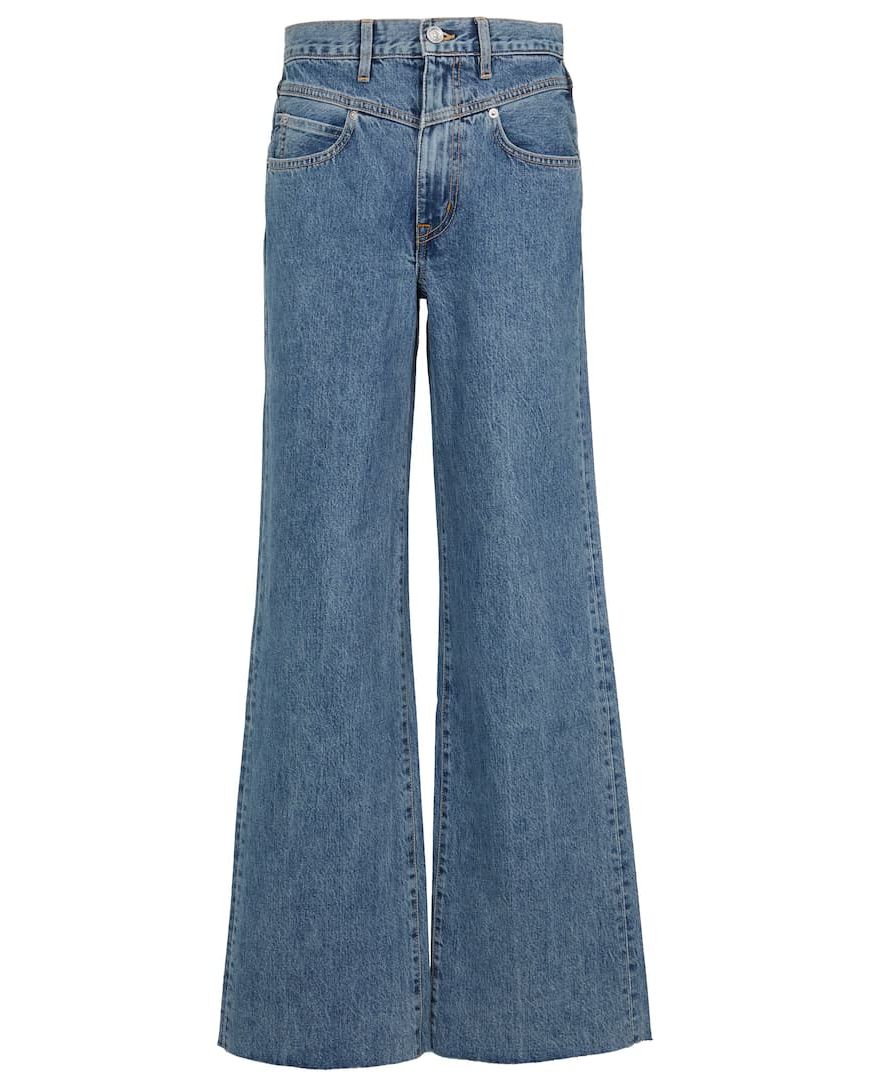 Grace High-rise Wide-leg Jeans