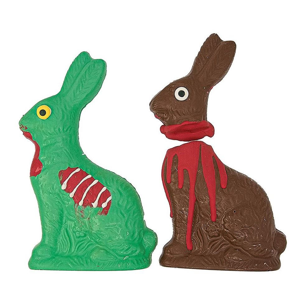 You Can Order Zombie and Victim Chocolate Bunnies on  for a  Horrifying Easter
