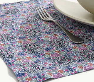 Liberty X J.Crew Purple Blue Placemats