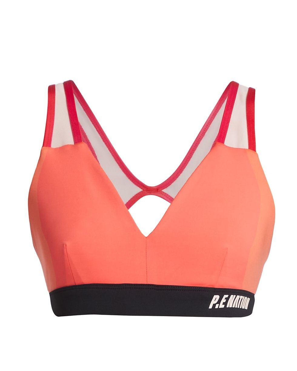 Kamo Fitness Featherlite Nora High Impact Sports Bras for Women - High Neck  Workout Crop Top with Built-in Bra and Asymmetric Cutouts (Paradise Pink,  M): Buy Online at Best Price in UAE 