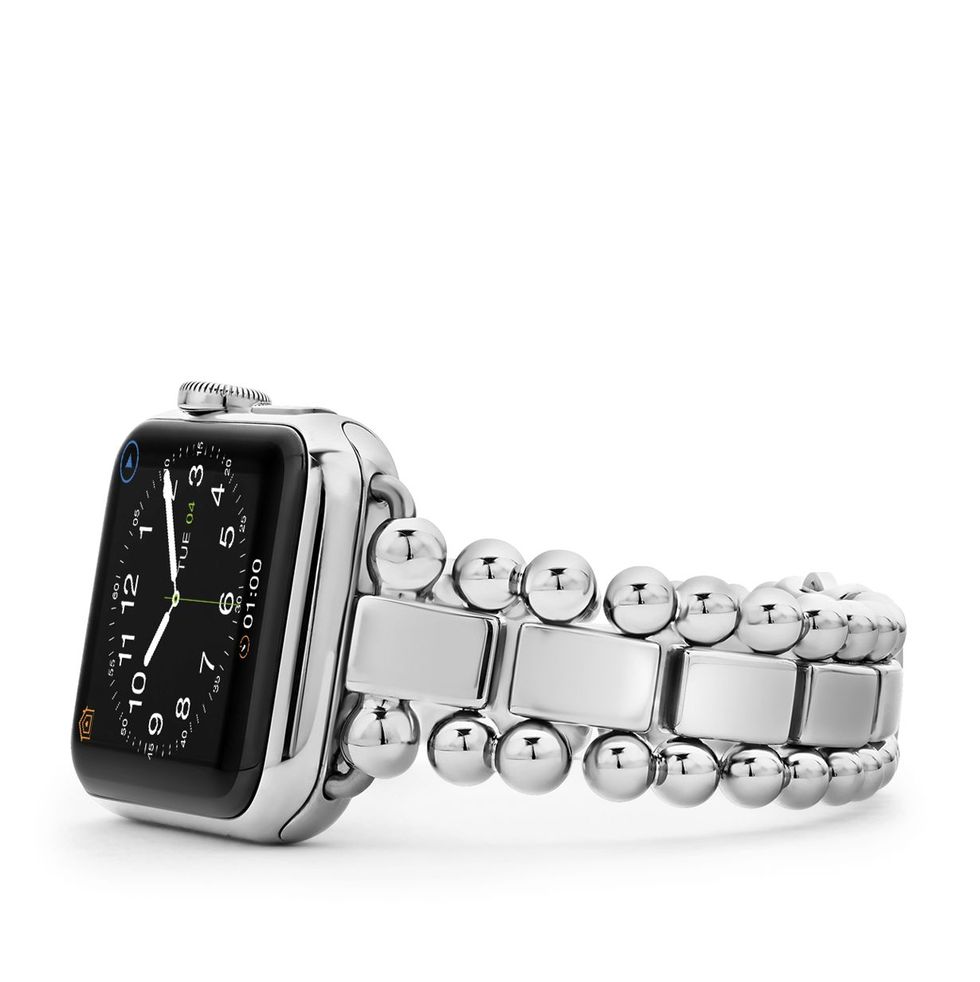 Stainless Steel Smart Caviar Apple Watch Band