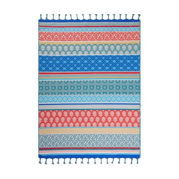 The Pioneer Woman Ditzy Stripe Outdoor Rug