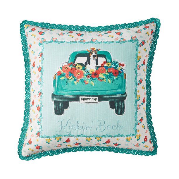 The Pioneer Woman Kickin Back Outdoor Pillow