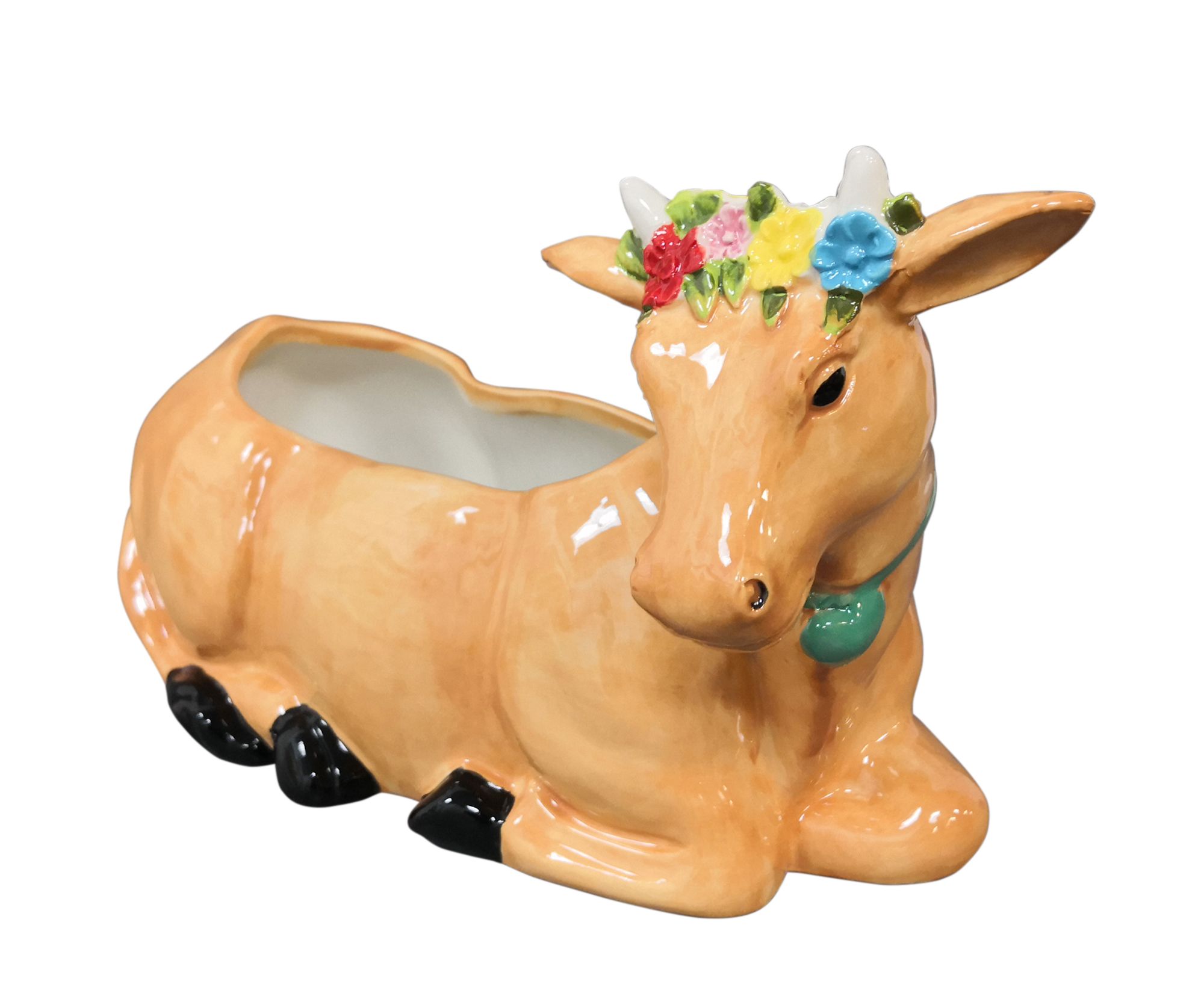 The Pioneer Woman Brown Cow 6-Inch Planter