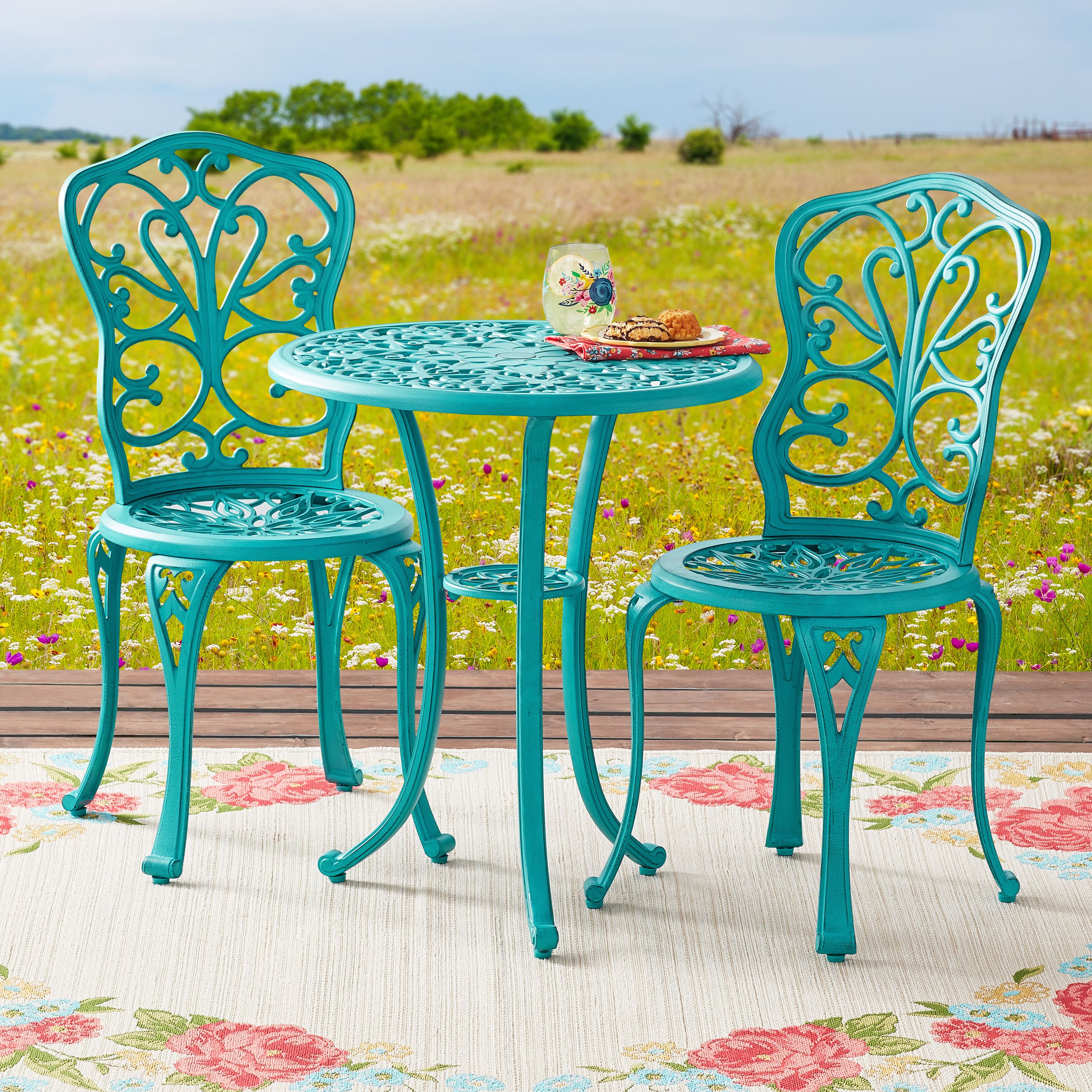 Farmhouse patio on sale table walmart