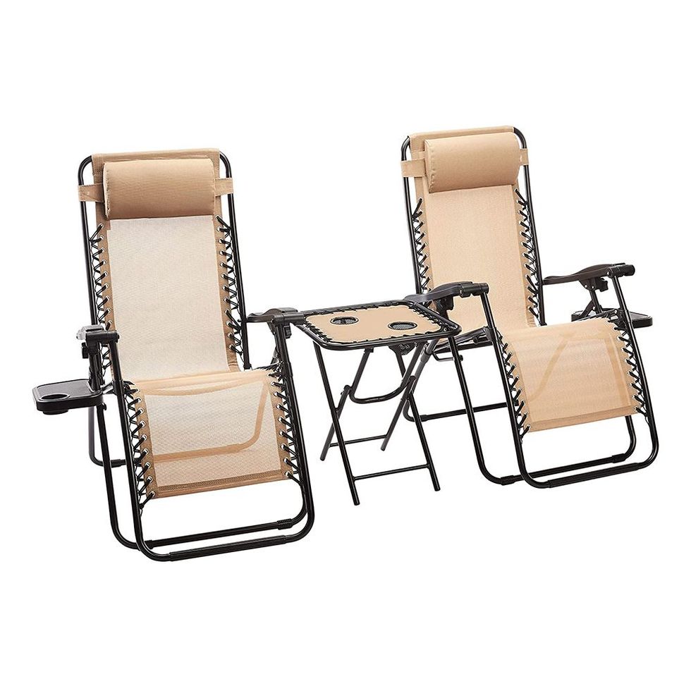 Textilene Outdoor Chairs (Set of 2)